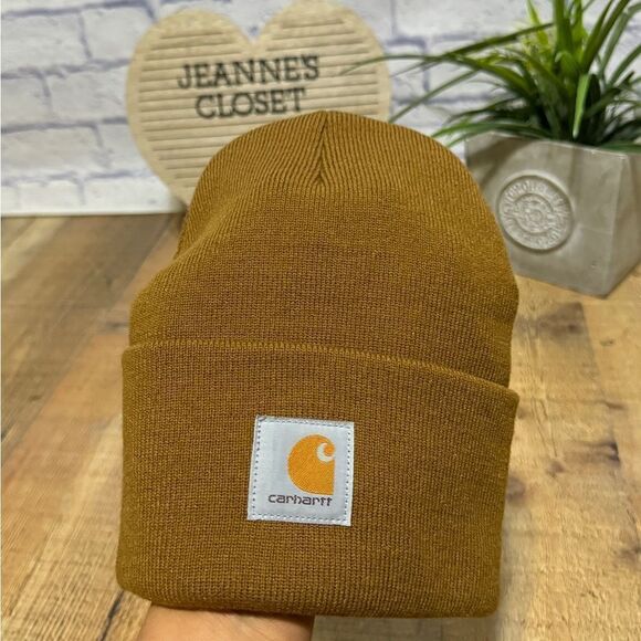 Carhartt Beanie Hat Men's One Size Knit Cuffed Brown
One size - Picture 4 of 4